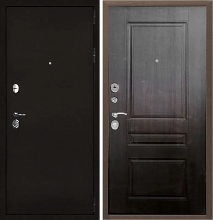 Входная дверь Страж К3 Классика "БРОНЯ" 100 Антик медь / Венге